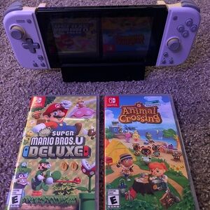 Nintendo Switch Console with Joy-Con Controllers - White